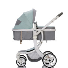 Poussette de bébé de luxe de fabricant pliable 3 en 1 système de voyage poussette de bébé / landau de bébé